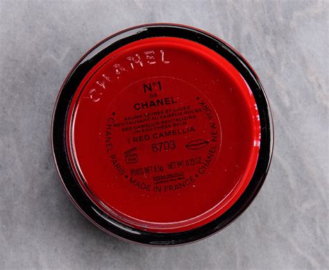 chanel red camellia